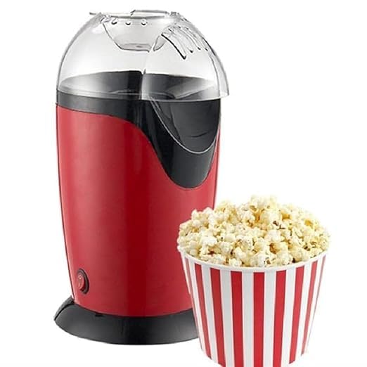 Mini Popcorn Machine – Electric Hot Air Popcorn Maker for Home, Movie Nights, Parties & Snacks | Easy & Quick Popcorn Popper